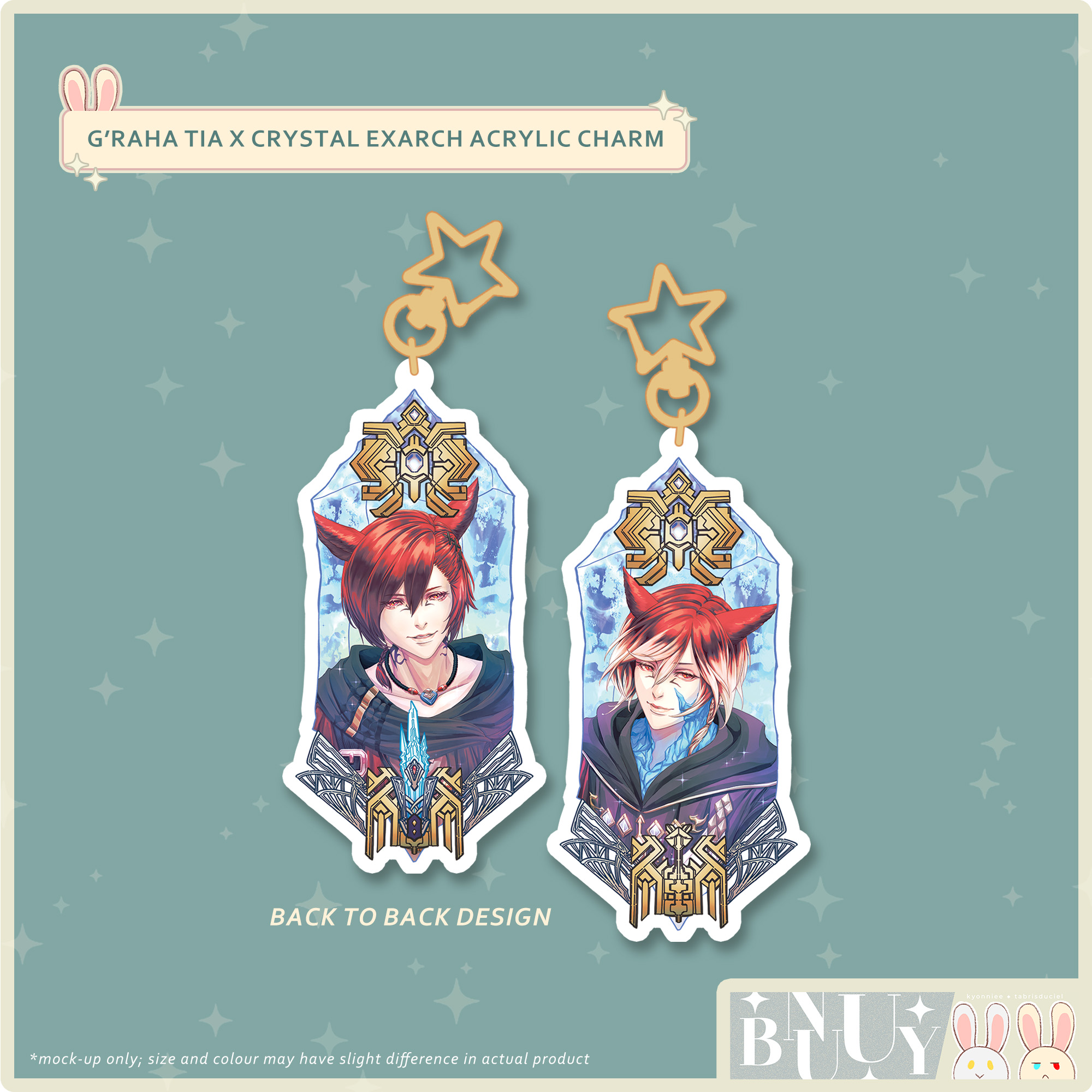 Crystal Exarch x G'raha [Charm]
