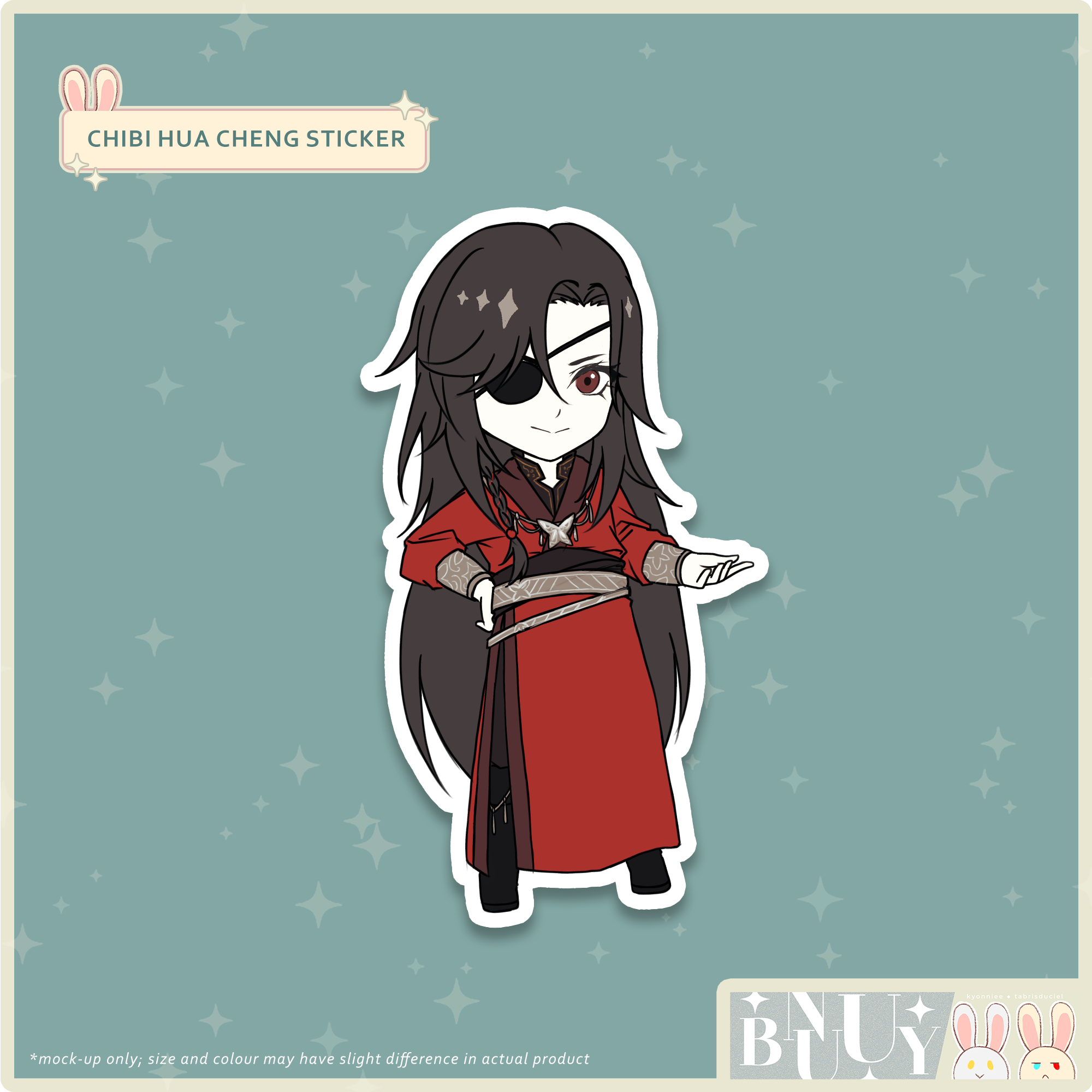 Chibi Hua Cheng [Die Cut Sticker]