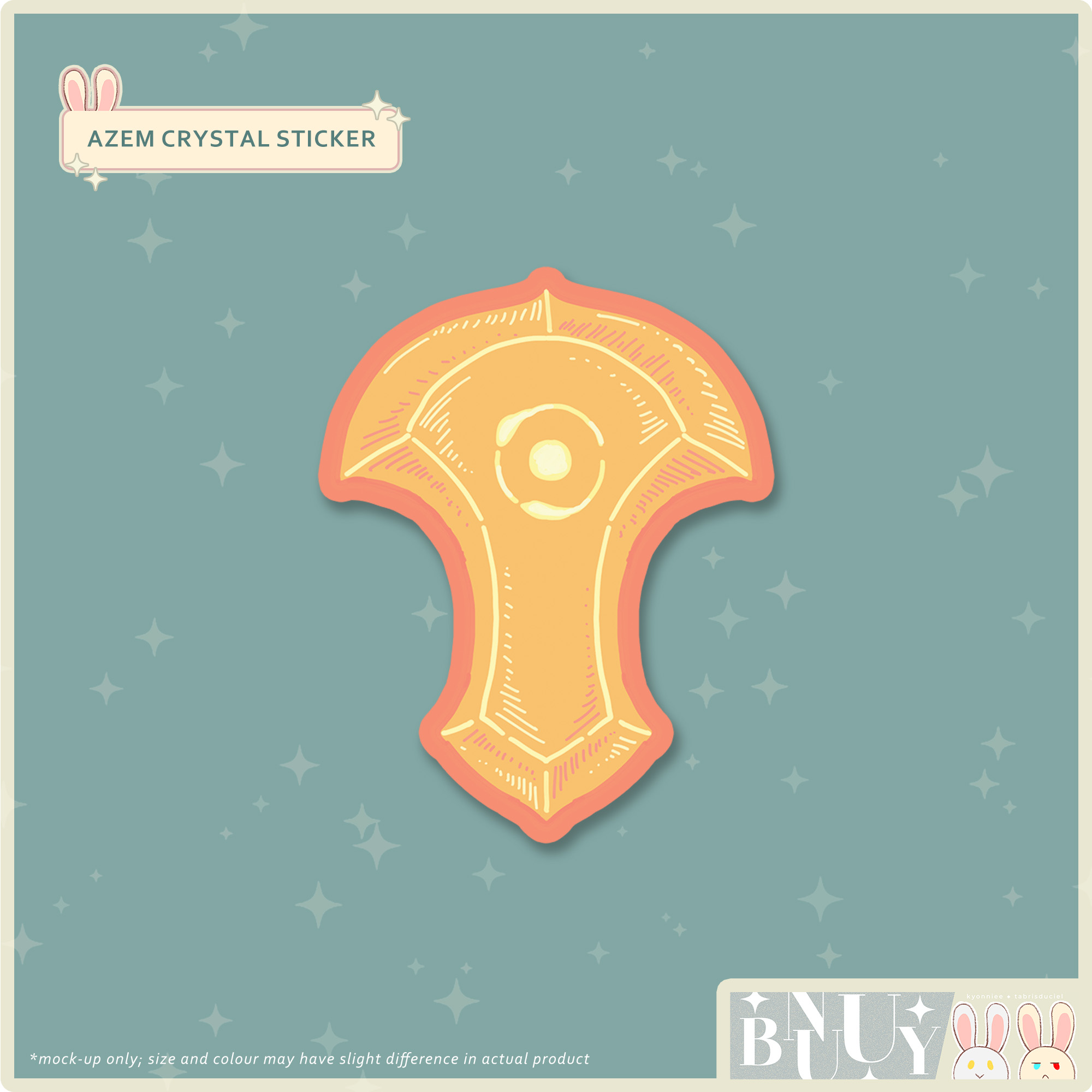 Azem Crystal [Die Cut Sticker]