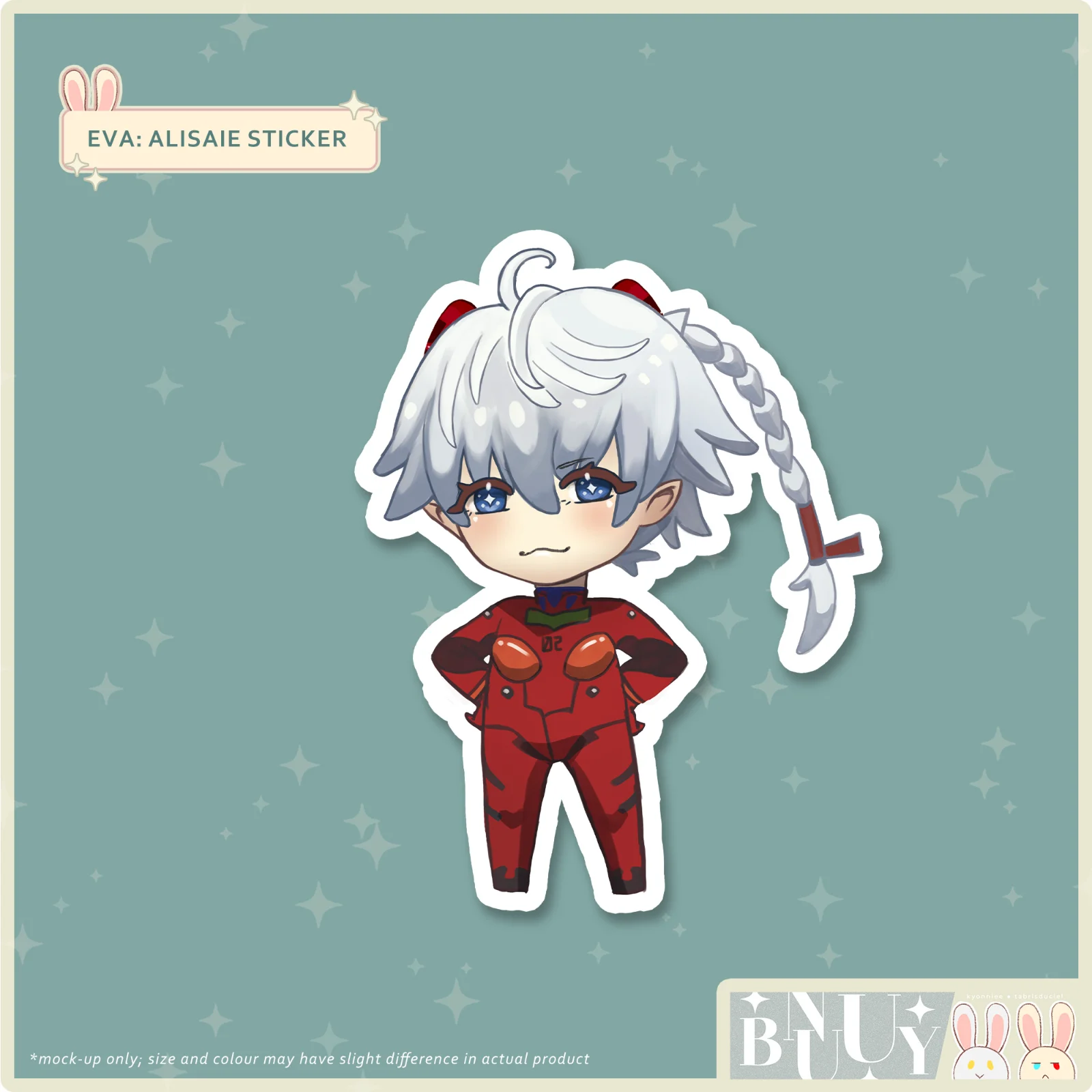 EVA Alisaie [Die Cut Sticker]