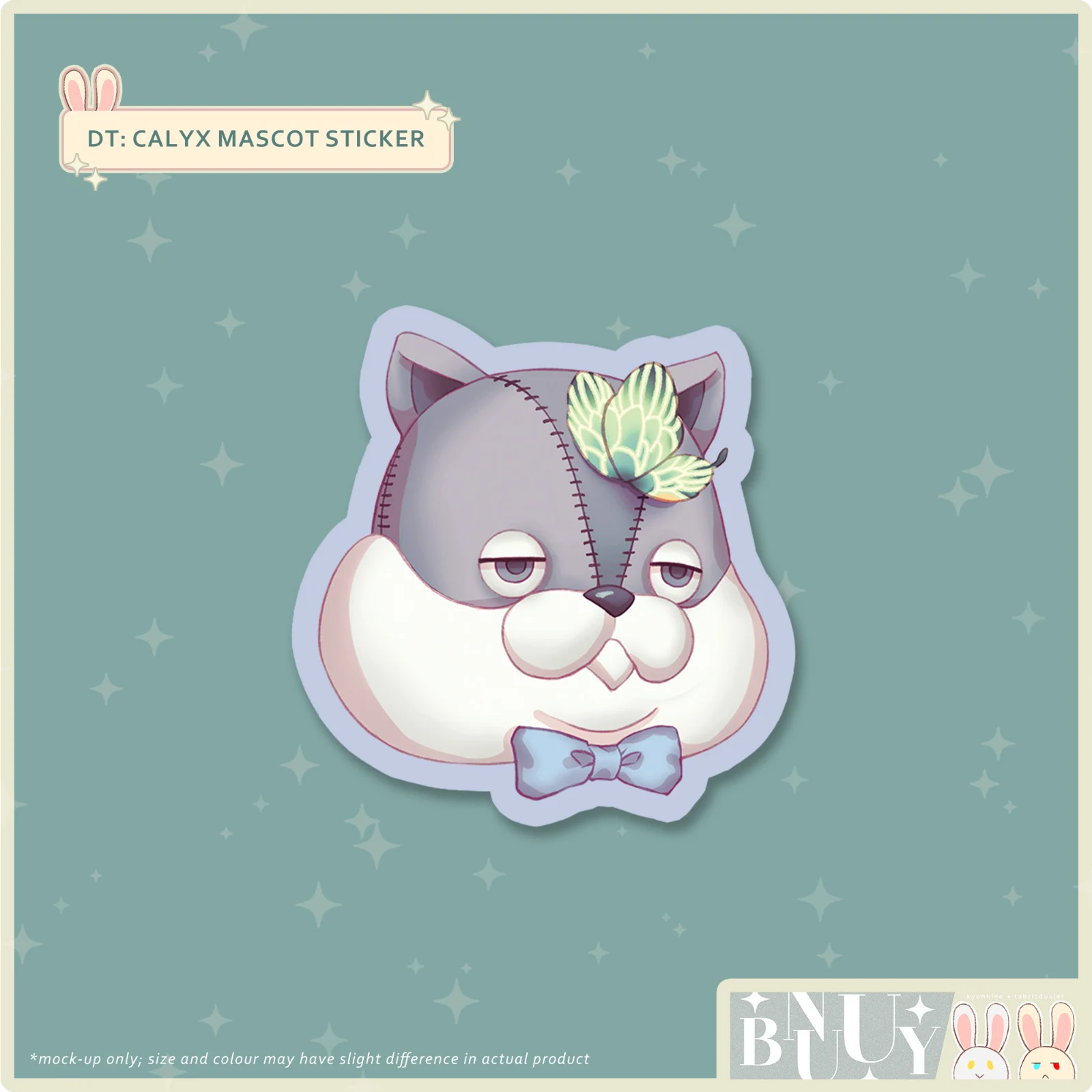 DT: Mascot Calyx [Die Cut Sticker]